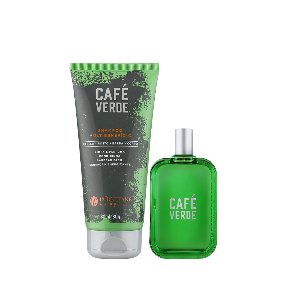 Duo Shampoo Multibeneficio e Colônia Café Verde, ,  large image number 0